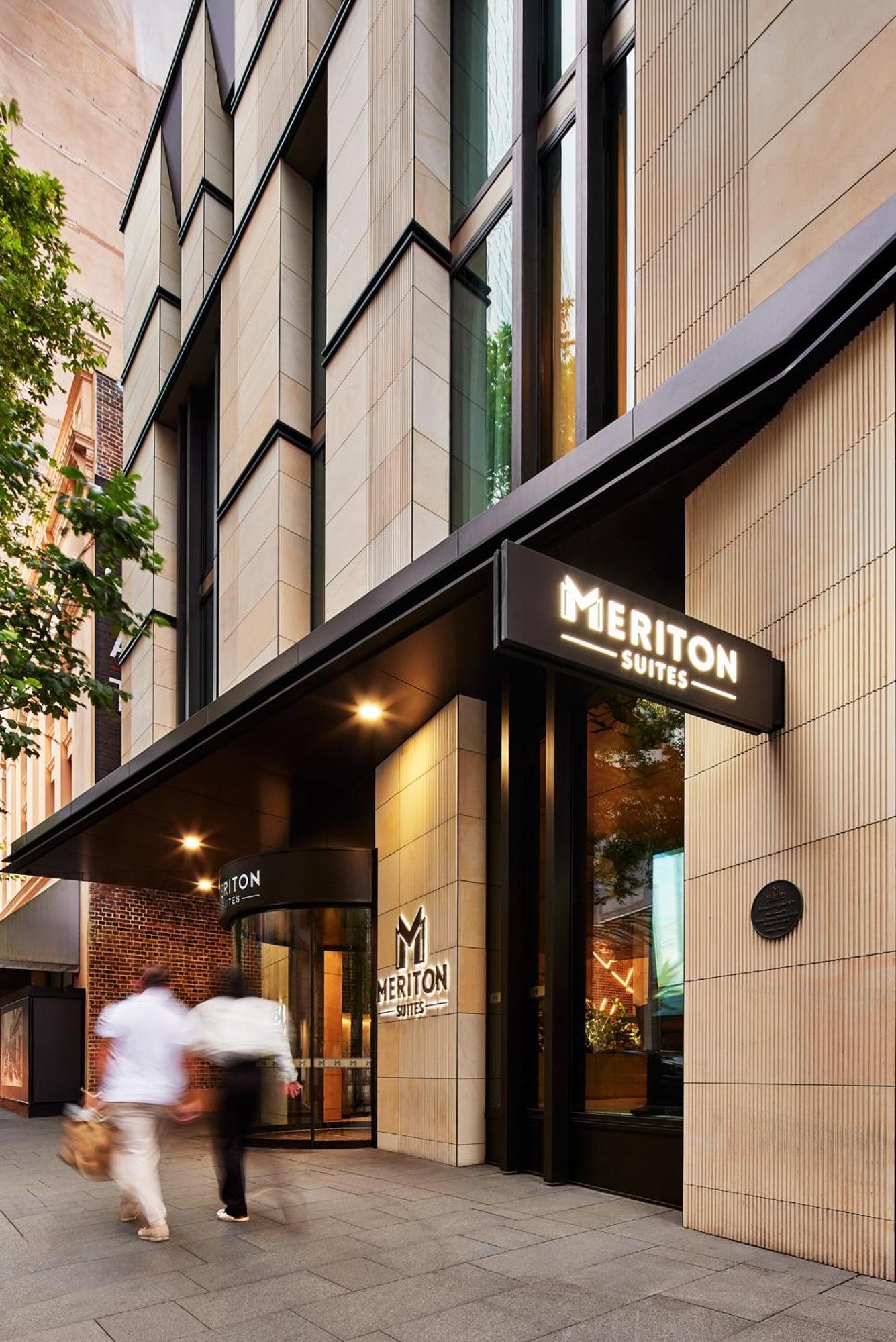 Meriton Suites Sussex Street, Sídney Exterior foto
